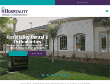 Tablet Screenshot of hospitalitydental.com